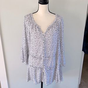 Beach Lunch Lounge Boho Button Down Top